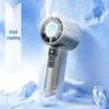Portable USB Rechargeable Handheld Cooling Fan with Ice Pack