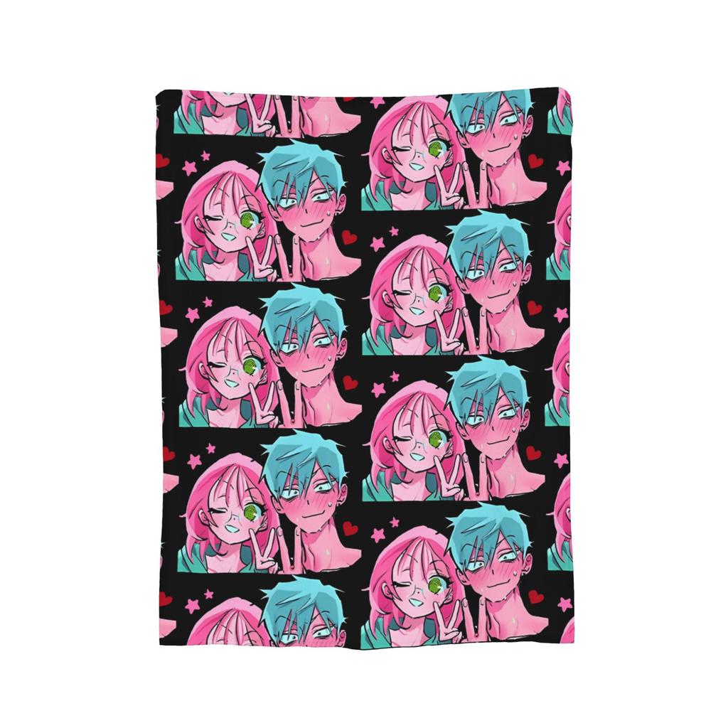 Инопланетная сцена Аниме Плед Фланелевый Мизи Суа Тилл Иван Хюна Лука Легкий Накидной Плед для Путешествий на Самолете Постель Коврик