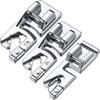 3pcs Sewing Hem Domestic Sewing Machine Foot Presser Rolled Hem Feet Set for Brother Singer Sewing Accessories
