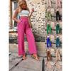 Autumn And Winter Hot Selling New Casual Pants For European And American Women, Elastic High Waisted Loose Pants For Women