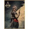 Assassin's Creed Ретро Крафт Бумага Настенный Постер Фреска 250