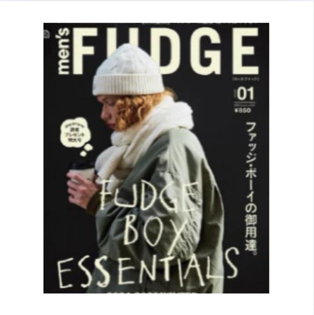 СОВЕРШЕННО НОВЫЙ мужской FUDGE Том 168-177 2025 Японский журнал о моде