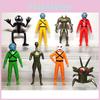 Смертельная компания Игра Портативная Коллекция Фигурок ПВХ Материал Разные Цвета 2,5-4,5 дюйма