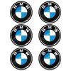 BMW Наклейки с логотипом на замочную скважину для 1-7 серии - Прочный винил, Водонепроницаемые, Легкое нанесение