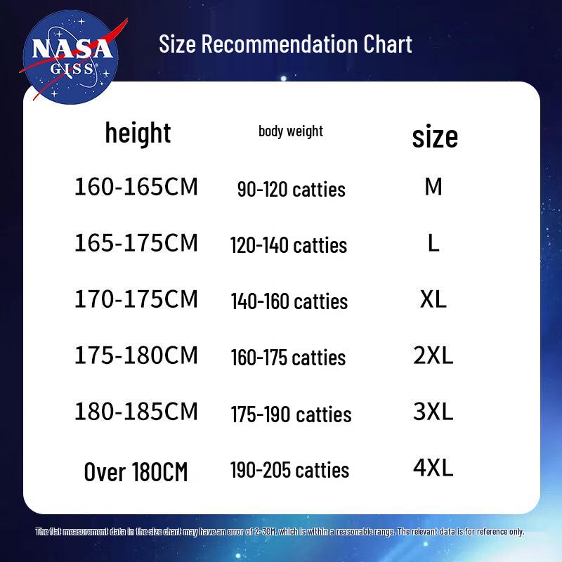 NASA GISS Men's Lambswool Lined Winter Padded Jacket