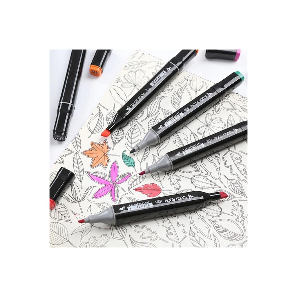 Набор из 60 двусторонних маркеров с сумкой