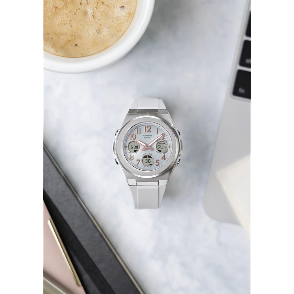 Женские часы Casio Baby-G MSG-W610-7AJF Белые Аналоговый дизайн Водонепроницаемые