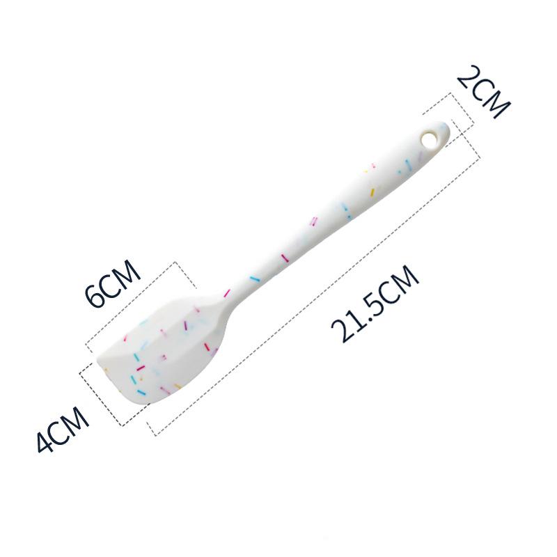 Силиконовая лопатка для крема для торта, кисть для масла, печенья, теста, антипригарное покрытие, скребок для смешивания масла, кухонная утварь для выпечки