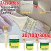 1/2/3 шт. Водонепроницаемый герметик с покрытием Прозрачный Невидимый Клей-паста С кистью Клей Ремонт Дом Крыша Ванная