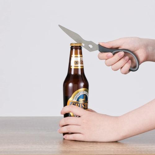 Takeda Corporation RH-20 Removable Kitchen Scissors, Gray, 20 x 8 x 1 cm, Washable and Removable