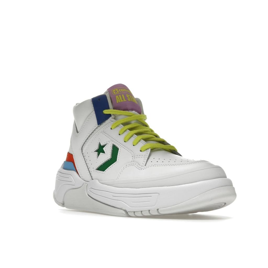 Converse Кроссовки унисекс Weapon CX Mid Vegas Lights белые Game-Royal Green A02523C