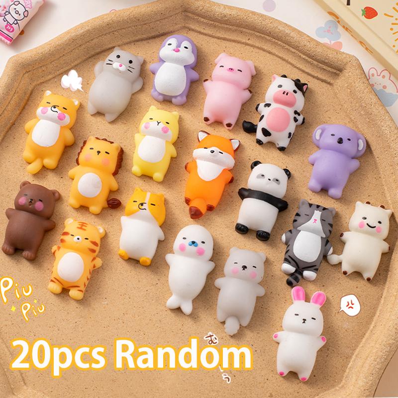 Моти Сквиши Мультяшное Животное Игрушка Табас Сквиши Веселые Игрушки Для Детей Снятие Стресса Сжималка Вечеринка Подарки На День Рождения Подарочный Пакет