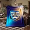 Queens Park Rangers Football Print Flannel Blanket Soft Warm Sofa Bed Throw Blanket For Home Office Bedroom