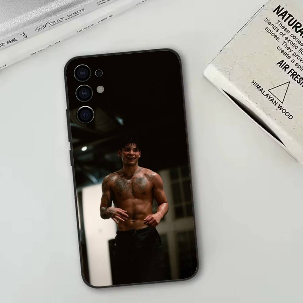 Райан Гарсия Чехол для телефона для Samsung S25, S24, S21, S22, S23, S30, Ultra, S20, Plus, Fe, Мягкий силиконовый черный чехол