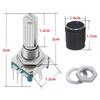 A03F-360 Degree Rotary Encoder Code Switch 6Pcs Digital Potentiometer With Push Button 5 Pins EC11 Amplifier Digital Potentiomet