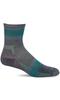 Sockwell Merino Wool Compression Socks Denim [CADENCE 3/4 CREW] S/M