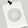 Handmade DIY Die Cut for Card Making Frame Heart Round Cutting Die Stencil Template Embossing for Scrapbooking Crafts