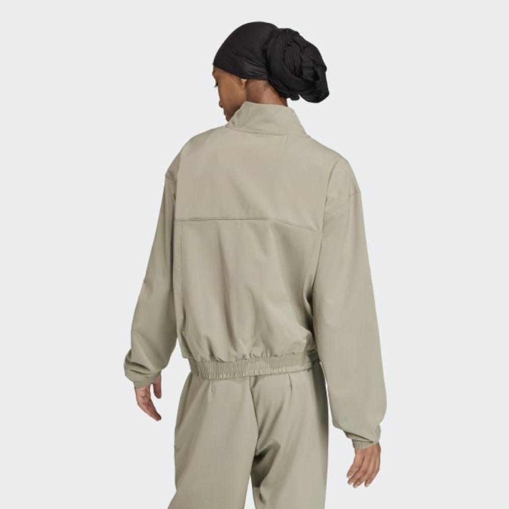 Adidas Women S Spring Autumn Daily Anorak Ix1028 Aero Lady Train eSSential Woven Quarter...