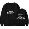 Alec Benjamin Круглый ворот свитера для мужчин/женщин Harajuku Kawaii Hoodie Streetwear Толстовки Модные топы Повседневная подростковая одежда