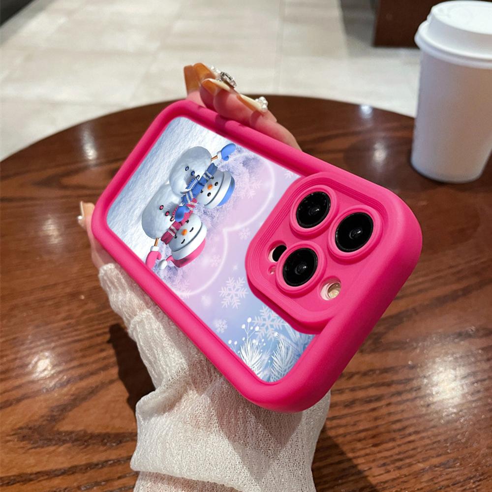 N116 Счастливого Рождества С Новым годом арт Мягкие чехлы для телефонов Angel Eyes для iPhone 16 15 14 13 11 Pro Max 8 7 6s Plus 12 mini XR XS Max Противоударный чехол