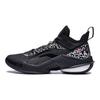 Li-Ning Air Strike 10 амортизация поддержка устойчивость противоскользящие баскетбольные кроссовки среднего размера мужские кроссовки черные ABAT089-7