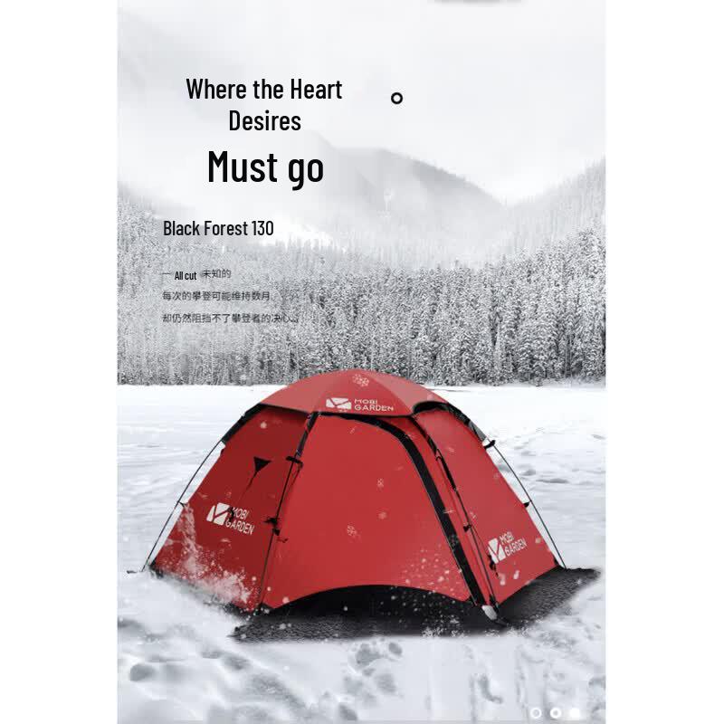 MOBIGARDEN Black Forest 130 High-Altitude Camping Tent