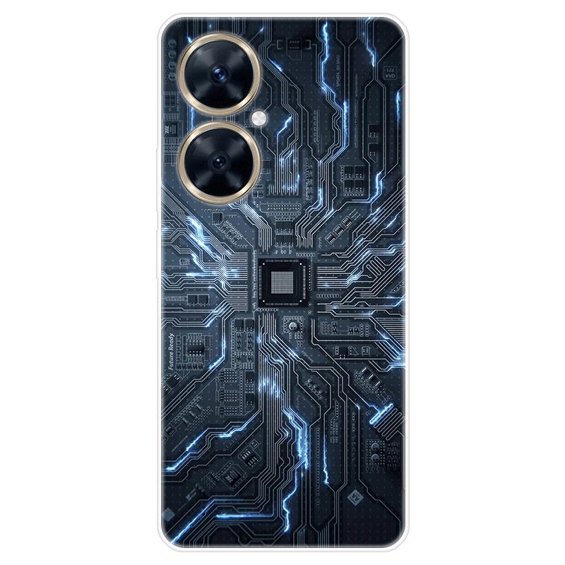 Для Huawei nova 11i nova11i чехол Мягкая силиконовая задняя крышка Чехол для телефона с рисунком из мультфильма Разнообразие