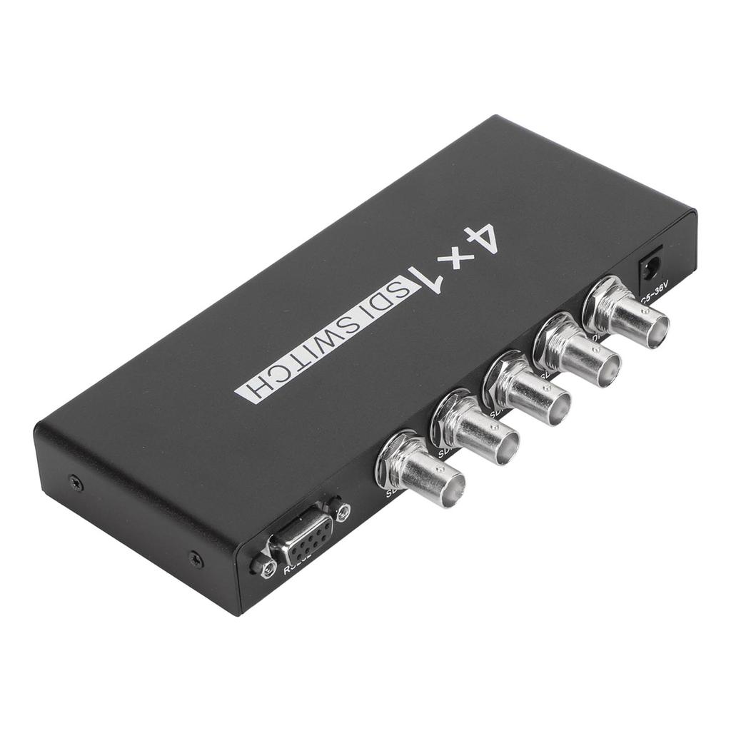 SDI-коммутатор 4x1 4 в 1 выход 1080P Разрешение SDI-коммутатор 3G HD SD SDI-коммутатор с дистанционным управлением