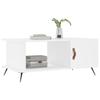 VidaXL Coffee Table White 90x50x40 Cm Engineered Wood 829460