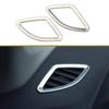 My Good Car for BMW X1 F48 2016 - Car Chrome Front Air Vent Cover Trim Air Conditioning Sticker Stickers Accessories