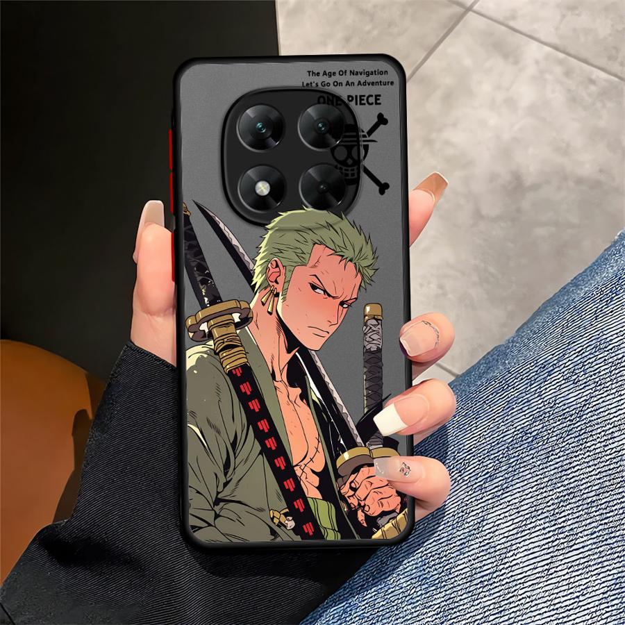 Чехол для Xiaomi Redmi Note 14 A4 13C 12 13 Pro Plus 14C 9S 10 11 Funda Задняя крышка телефона One Piece Zoro Крутой