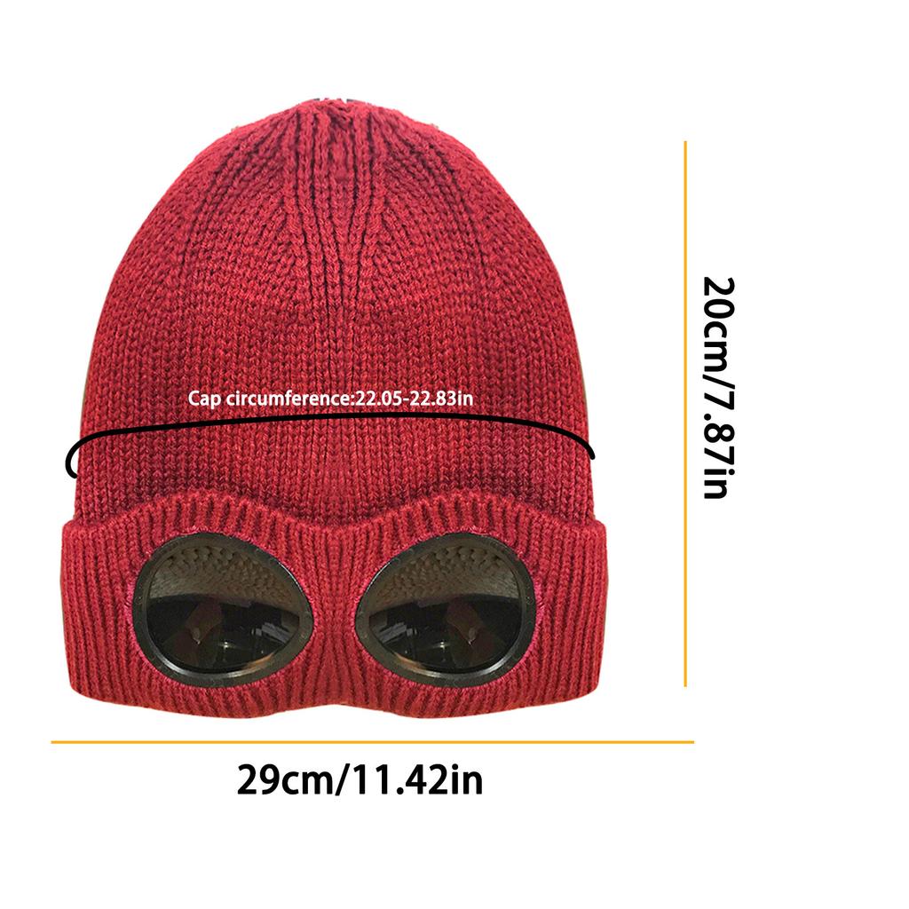 Мужская и женская ветрозащитная шапка и кашемировая лыжная шапка, вязаная теплая шерстяная шапка