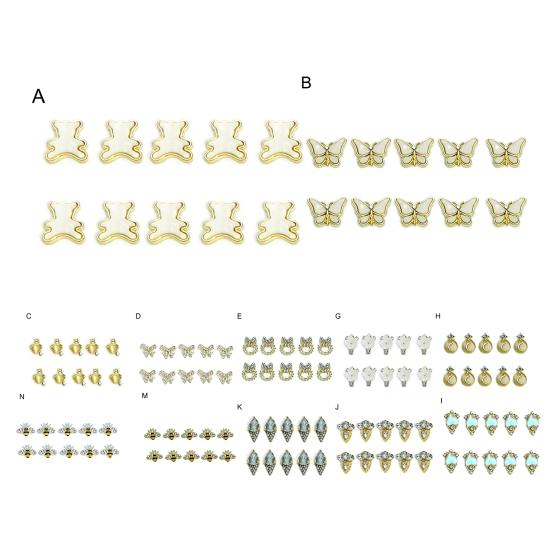 Изысканное украшение для ногтей, глянцевый аксессуар для ногтей, маникюр своими руками