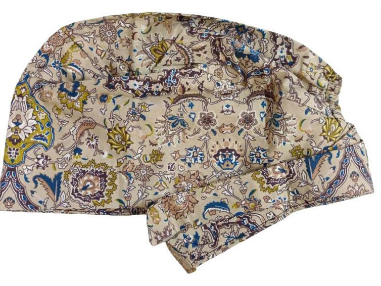 Унисекс Хлопковая Хирургическая Шапочка: Дышащий, Влагоотводящий для Стоматологов и Специалистов индустрии красоты