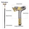 Золотая черная голова дракона модная трость декоративная трость косплей винтажная вечеринка модная трость посох 90 см