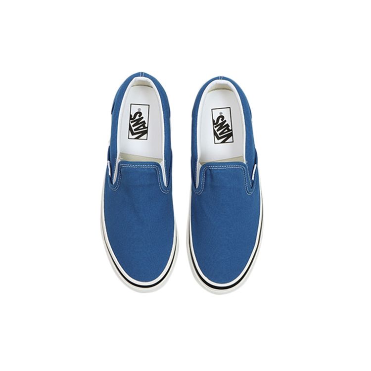 Vans Classic Slip-On 98 DX Anaheim Factory - Blue Unisex Sneakers White VN0A3JEXQA5