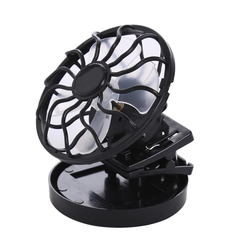 Portable Mini Solar Powered Clip Fan Summer Hat Clip Cooler Fan Outdoor Camping Hiking Wilderness Survival Fans Foot Warmer