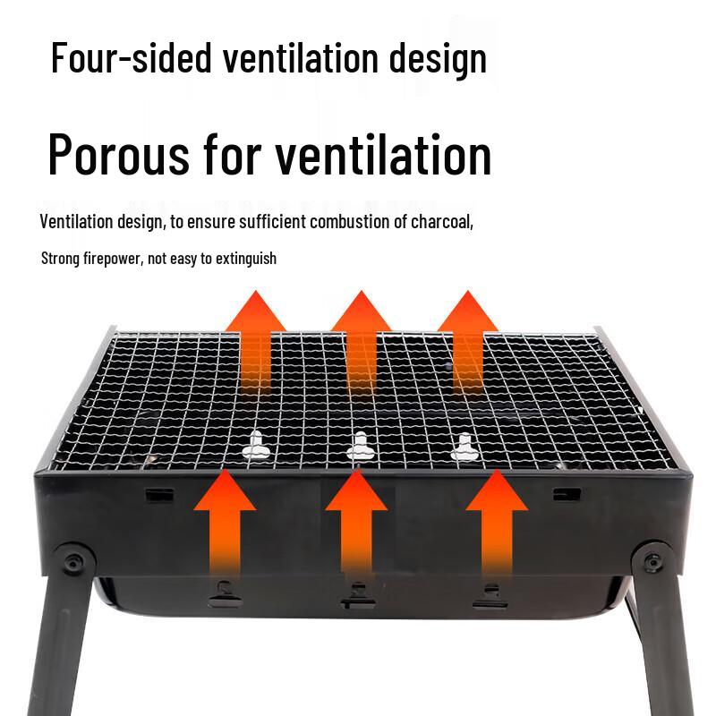 Hanle Meitu Foldable Outdoor Charcoal Grill