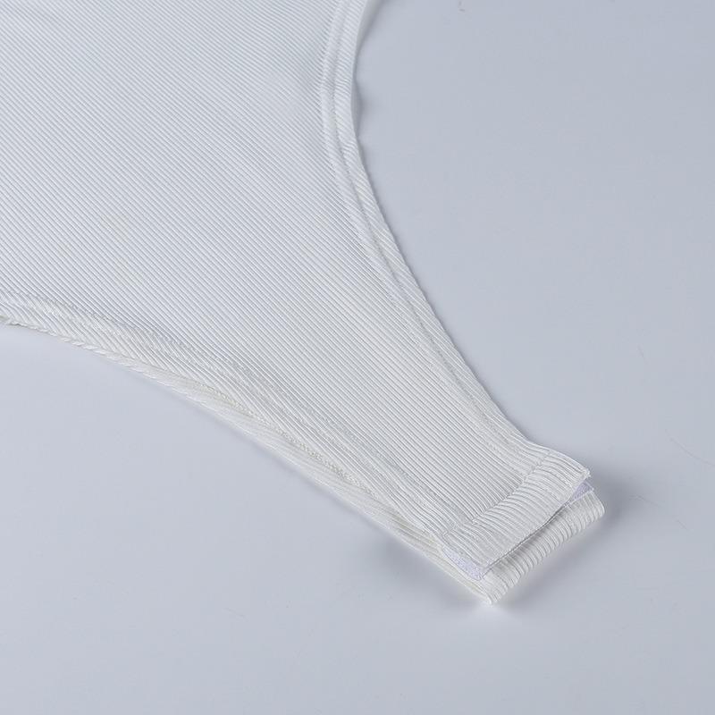 Summer New Casual Sexy Slim Fit Jumpsuits Women Fashion Sleeveless Solid Elegant Women's Bodysuits Simple High Waist Base Ladies Rompers 26432