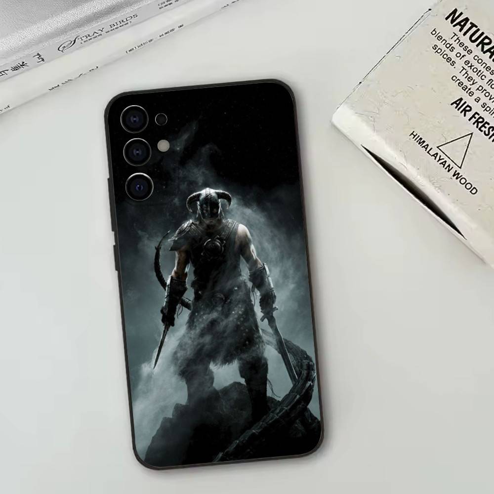 Dragonborn Phone Case For Samsung S25,S24,S21,S22,S23,S30,Ultra,S20,Plus,Fe,Soft Silicone Black Cover