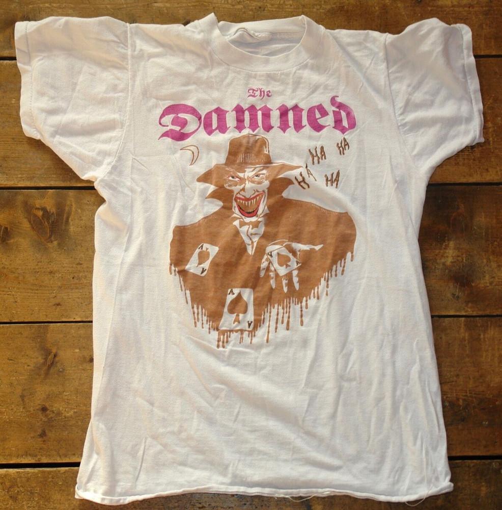 Vintage The Damned Band 1982 Shirt Unisex Albums S to 5XL SN075 Unisex T-Shirt