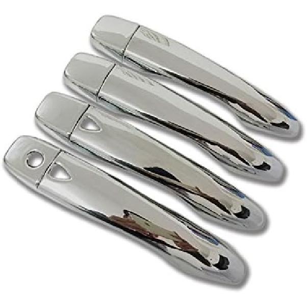 Автомобильные аксессуары ITrims для Nissan Rogue X-Trail 2017-2021, накладка на противотуманную фару, 4 шт., хромированная ABS-пластика (Крышка передних и задних противотуманных фар)