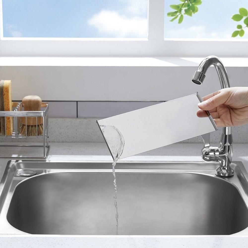 Stainless Steel Sponge Soap Holder Compact Kitchen Sink Organizer  Home