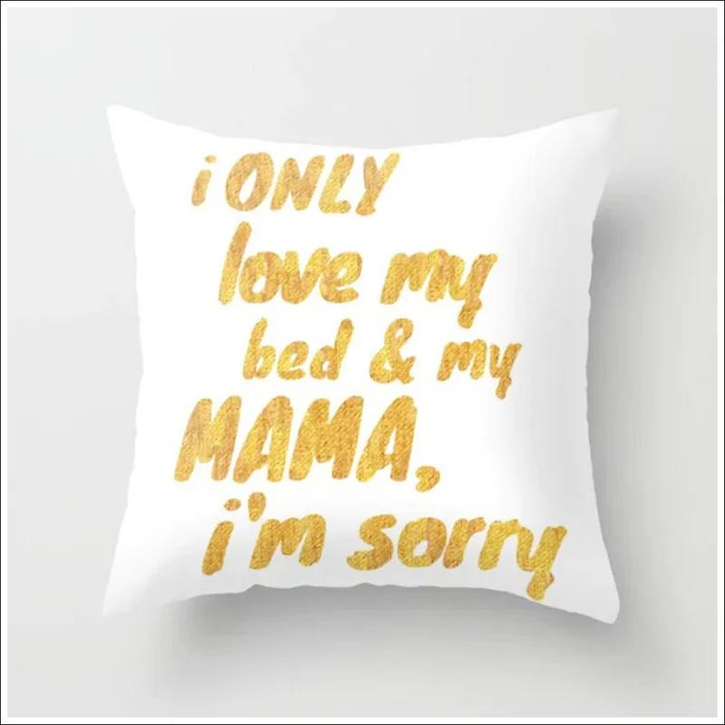 Желтый чехол для подушки с геометрическим принтом, короткая плюшевая наволочка 45*45 см, домашний стул, диван, декоративные квадратные наволочки