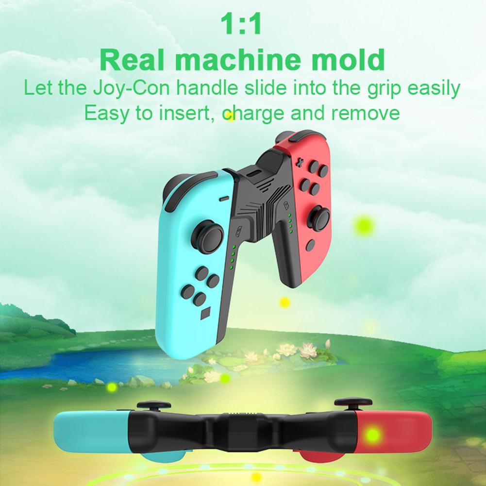 Для Joycon Charging Grip для Nintendo Switch Anti-slip NS Handle Charger