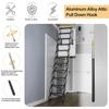 Выдвижная чердачная лестница выдвижная система комплект для сращивания лестниц выдвижная система для дома, отеля-лофта