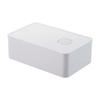 Tower Butter Case with Valve, White, Approx. 14.7 X 9.2 X 5cm, One-Push Seal, Dishwasher and Microwave Safe, Product Number 4821