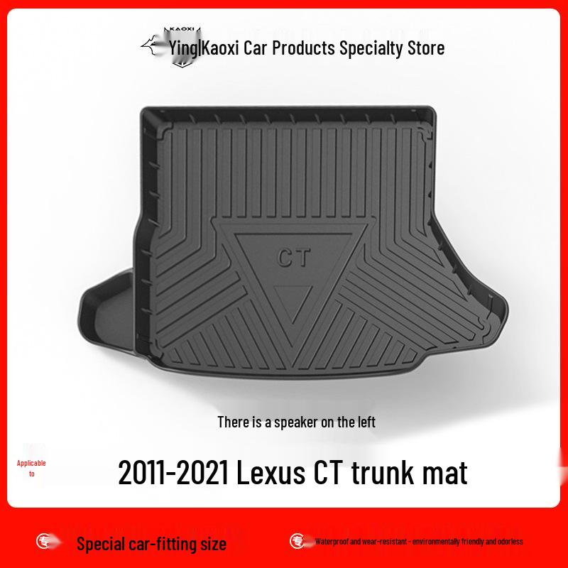 Экологичные TPE коврики для пола и коврик в багажник для Lexus CT 2011-2021