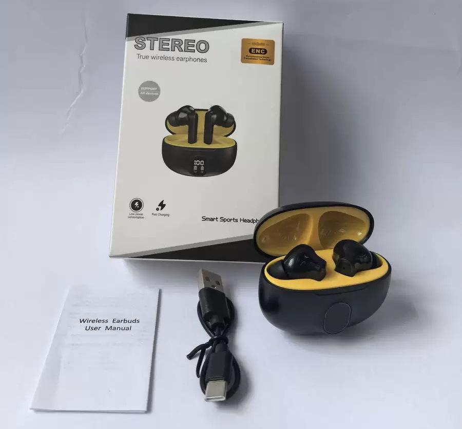 Новые True Wireless Bluetooth-наушники 895B с шумоподавлением и сверхдолгим временем работы от аккумулятора