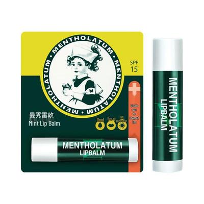 Mentholatum Восстанавливающий мятный бальзам для губ SPF15